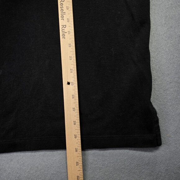 Polo Ralph Lauren Sweater Mens 2XL Black Estate Rib 1/4 Zip Pullover Pony Preppy - Picture 7 of 9